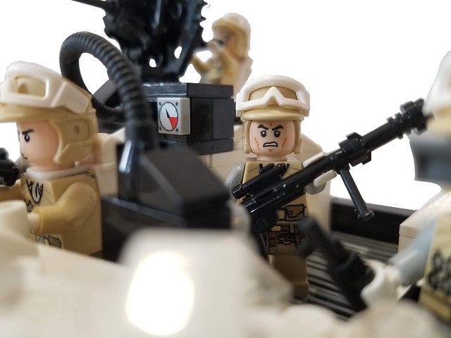 LEGO Rebels with guns