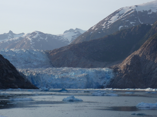 Photo shows South Sawyer Glacier in 2009